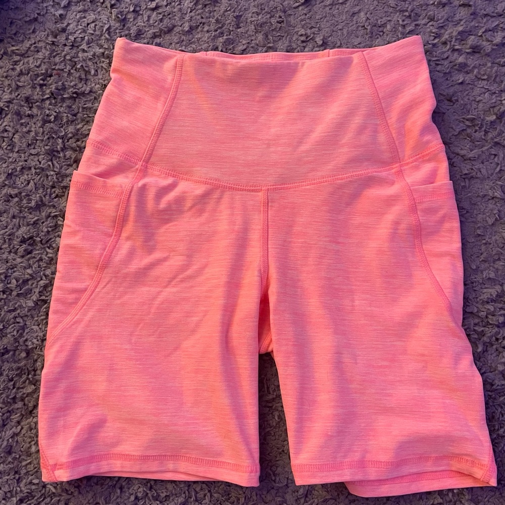 Peach Biker Shorts
